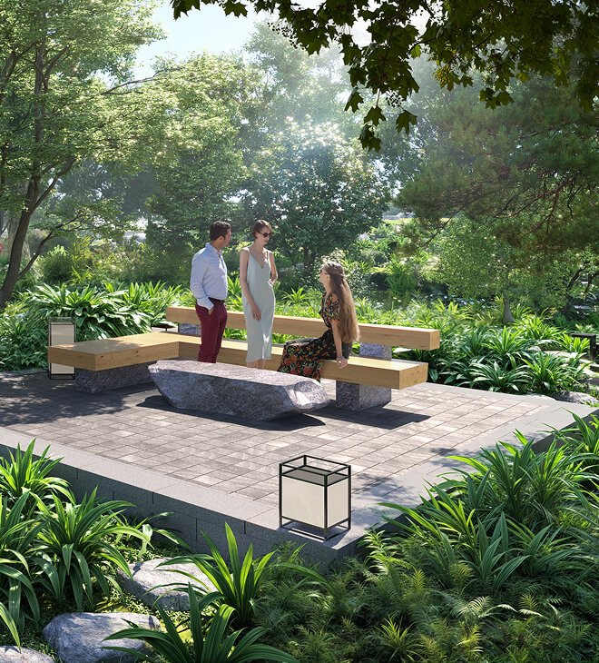 The forest resting space I